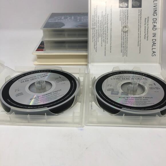 Charlaine Harris True Blood Sookie Stackhouse 1-4 and Companion 5 Audiobooks - Picture 7 of 9